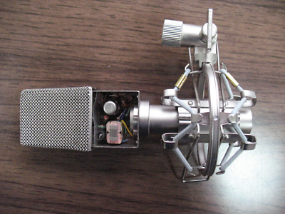 AKG C12A C12B connector &  mount adapter with Shock Mount