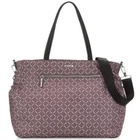 NWT MILLY Luxe Baby Diaper Bag in Grey and Pink