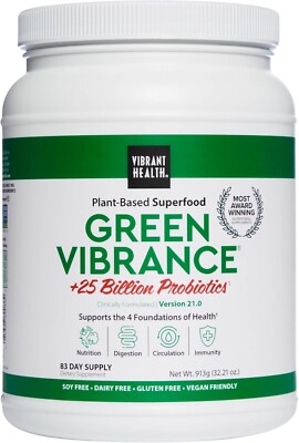 Vibrant Health Green Vibrance 32.21oz, 83 servings