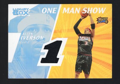 Allen Iverson 2005 Topps Luxury Box #OMSR-AI