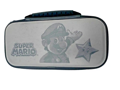 BigBen Nintendo Switch Super Mario Tasche Travel Case Grau gebraucht - Bild 1 von 4