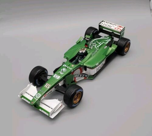 Hot Wheels Formula 1 F1 Jaguar R2 Launch Edition #18 Eddie Irvine 1:18 No Box - Picture 4 of 10