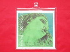 New EVAH PIRAZZI 3/4 - 1/2 Cello A String CHROME STEEL Made in GERMANY