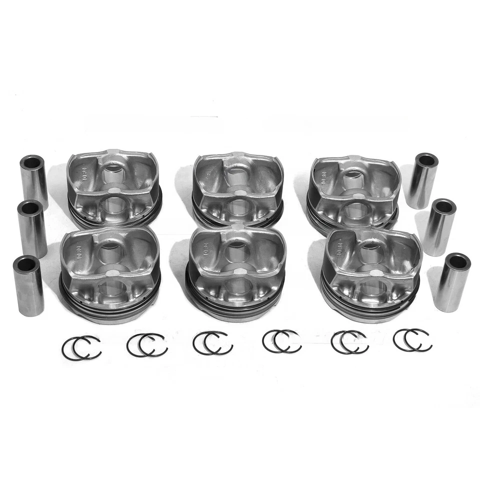 Pistones MAHLE 6X Φ84+0,5 mm para BMW N55B30A F10 F20 F30 F80 M135i M235i X3 X5 X6 Foto 3 de 4