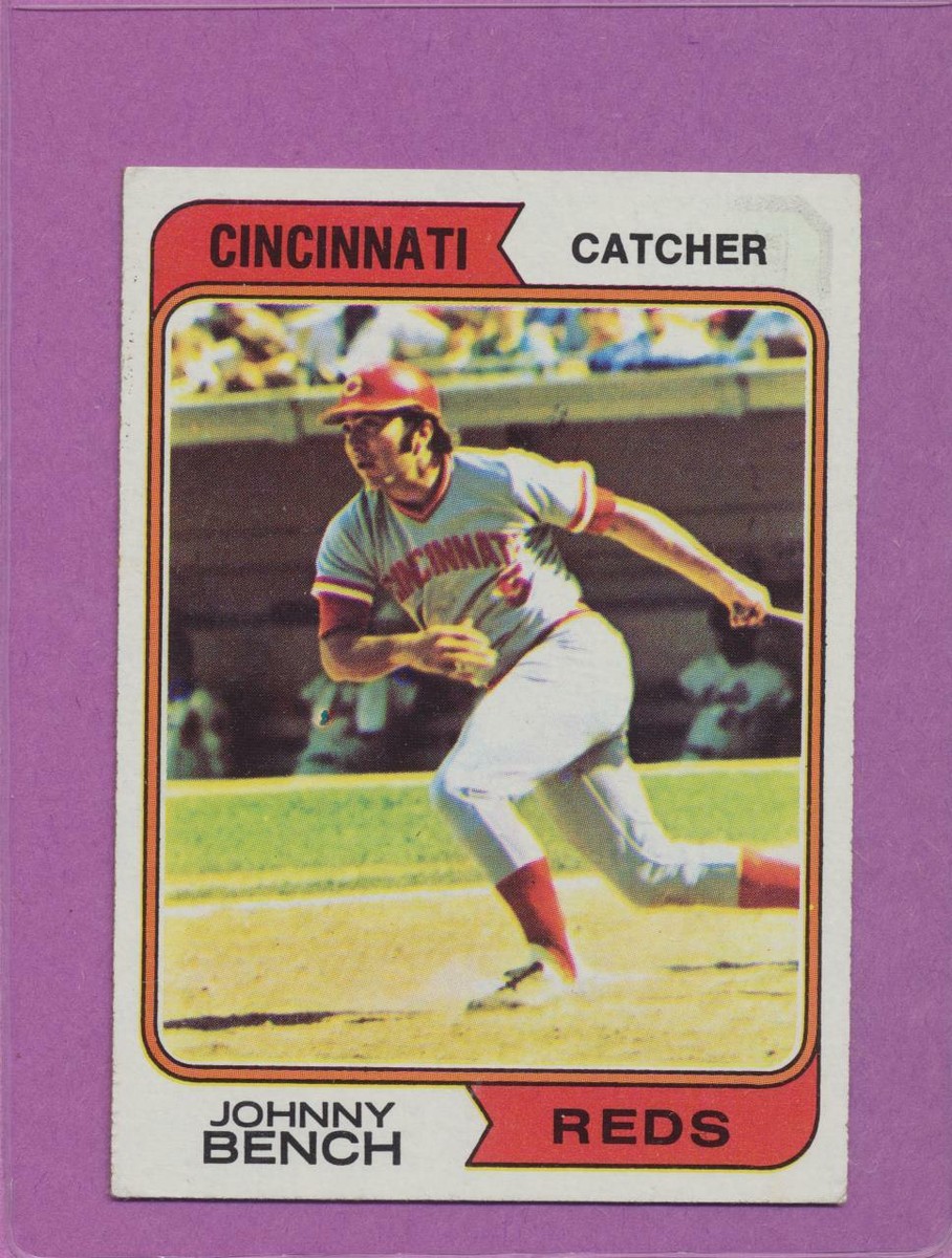 安貞桓 アン・ジョンファン トリプルジャージーカード パッチ部 10枚限定 レア ERROR Card 1974 Topps Johnny Bench #10 WET SHEET TRANSFER ~ EX