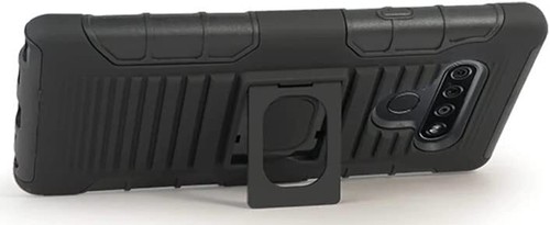 for LG K51 Rugged Phone Case with Screen Protector and Belt Clip Holster Cover - Picture 27 of 37