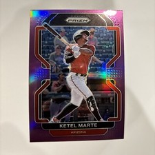 2022 Panini Prizm #56 Ketel Marte Purple Prizm