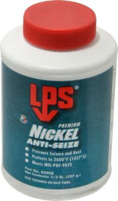 LPS 0.5 Lb Can Extreme Temperature Anti-Seize Lubricant Nickel, -65 to 2,600�...