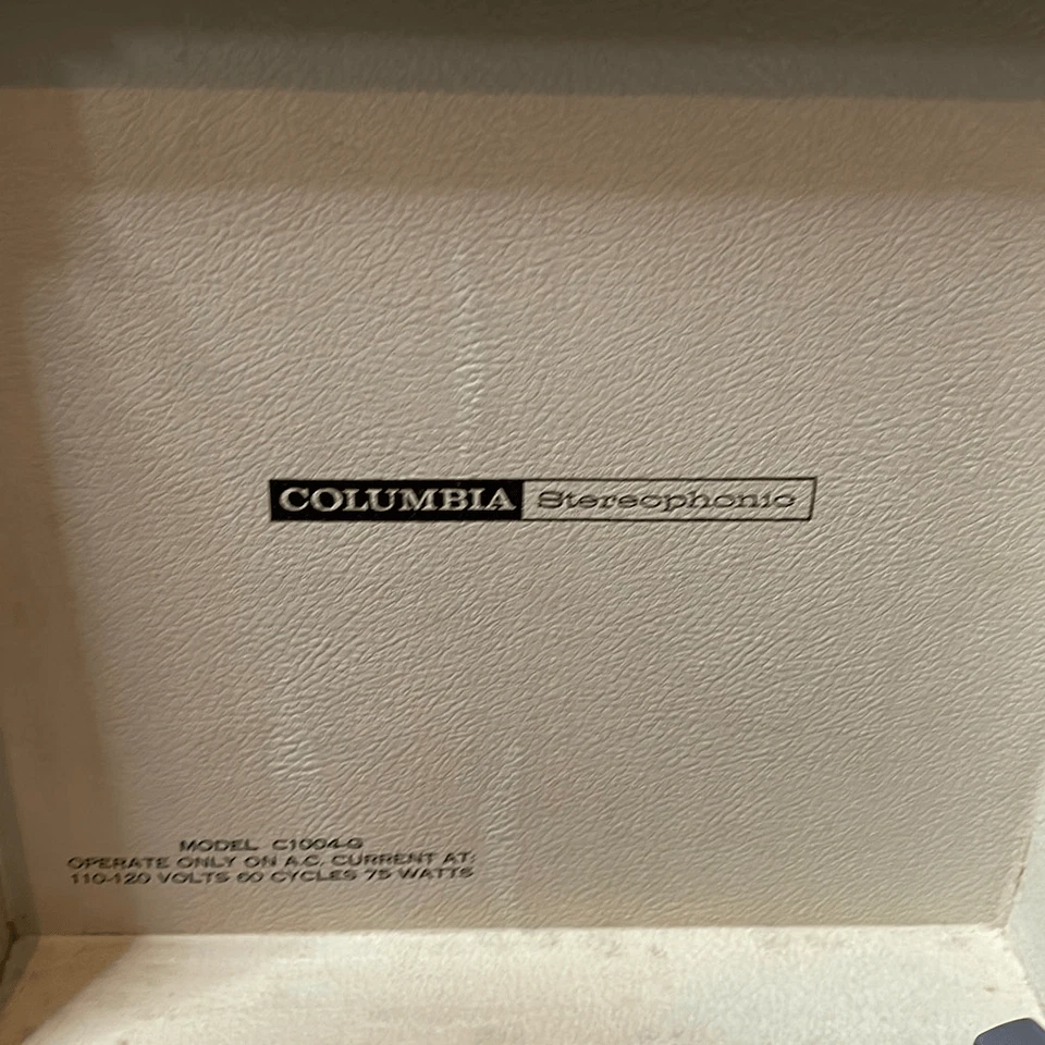 Tocadiscos Columbia Maleta Estereofónica Modelo C1004-G Foto 3 de 4