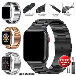 For Apple Watch Band Series 11 10 9 8 7 6 SE 38/41/40/42/44/45mm Stainless Steel