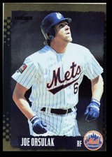 1995 Score Gold Rush Joe Orsulak #129 Insert