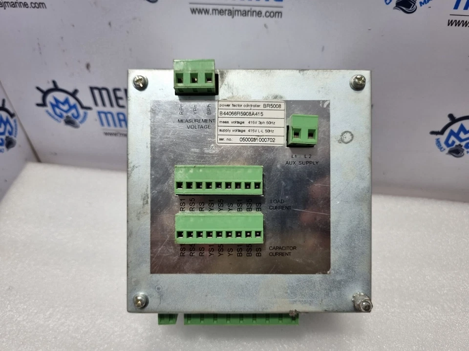 EPCOS BR5008 Power Factor Controller 415V 3ph 50Hz Supply 415V L-L 50Hz - Image 3 of 4