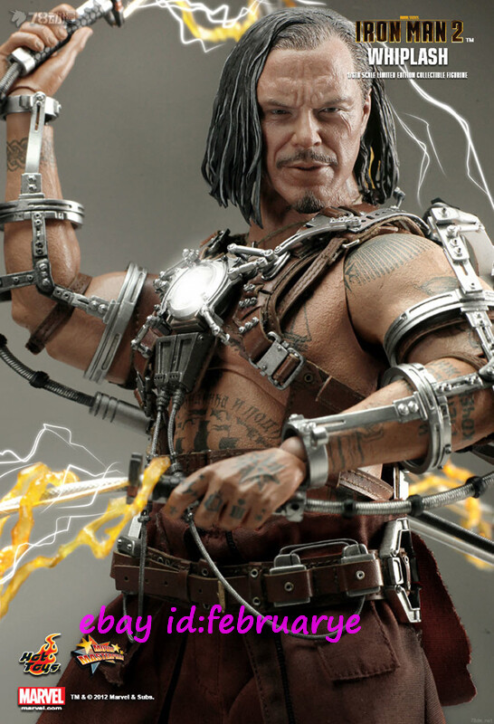 Hot Toys 1/6 Mms121 Iron Man 2: Whiplash Limited Edition Action