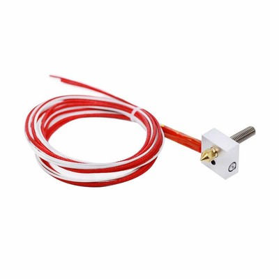 Mk8 Extruder Hot End Part Assembled Diy Hotend 0.4Mm Nozzle 12V 40W Heater Incl