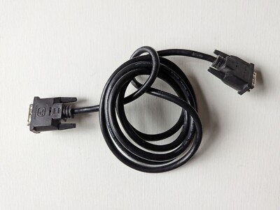 2 x DVI auf DVI Monitorkabel 25 Pin DVI-D Stecker auf Stecker Desktop PC Kabel
