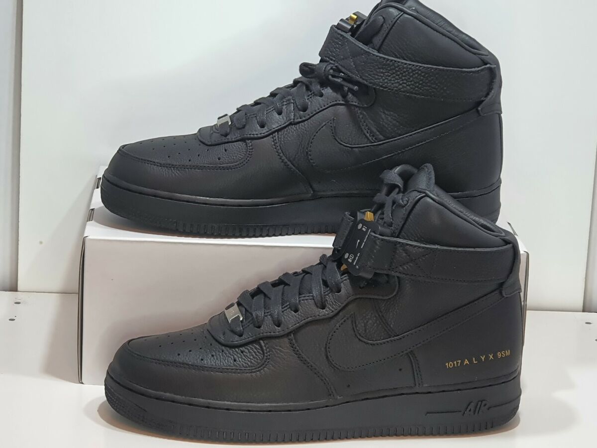 Nike Air Force 1 High Alyx Black CQ4018-001 Size 10 UK, 45 Nike Air Force 1 High Alyx Black CQ4018-001 Size 10 UK, 45