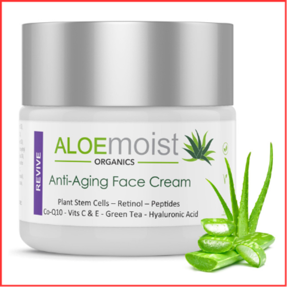 Retinol Cream for Face Anti Aging Day Night Moisturizer with Aloe-image