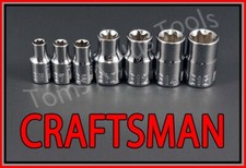 Craftsman Tools 7pc 14 38 External Etorx Star Bit Ratchet Wrench Socket Set Craftsman Tools 7pc 14 38 External Etorx Star Bit Ratchet Wrench Socket Set