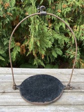 ANTIQUE HANGING CAST IRON SKILLET GRIDDLE GATE MARK GYPSY COWBOY