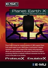 E-MU EMU Planet Earth X WORLD Sound Library for use w/ Proteus X or Emulator X