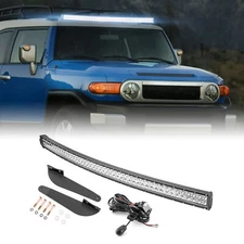  52'' LED Light Bar Combo & Roof Mounts & Wiring for 2007-2014 Toyota FJ Cruiser