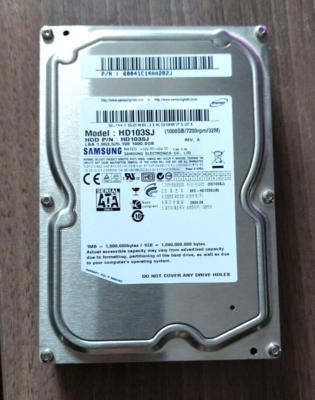 Samsung 1TB,Internal,7200 cm (HD103SJ) Desktop