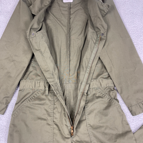 Vintage Military Utility Coveralls Mens 38S Green 90s OG-107 Propper Jumpsuit - Picture 5 of 12