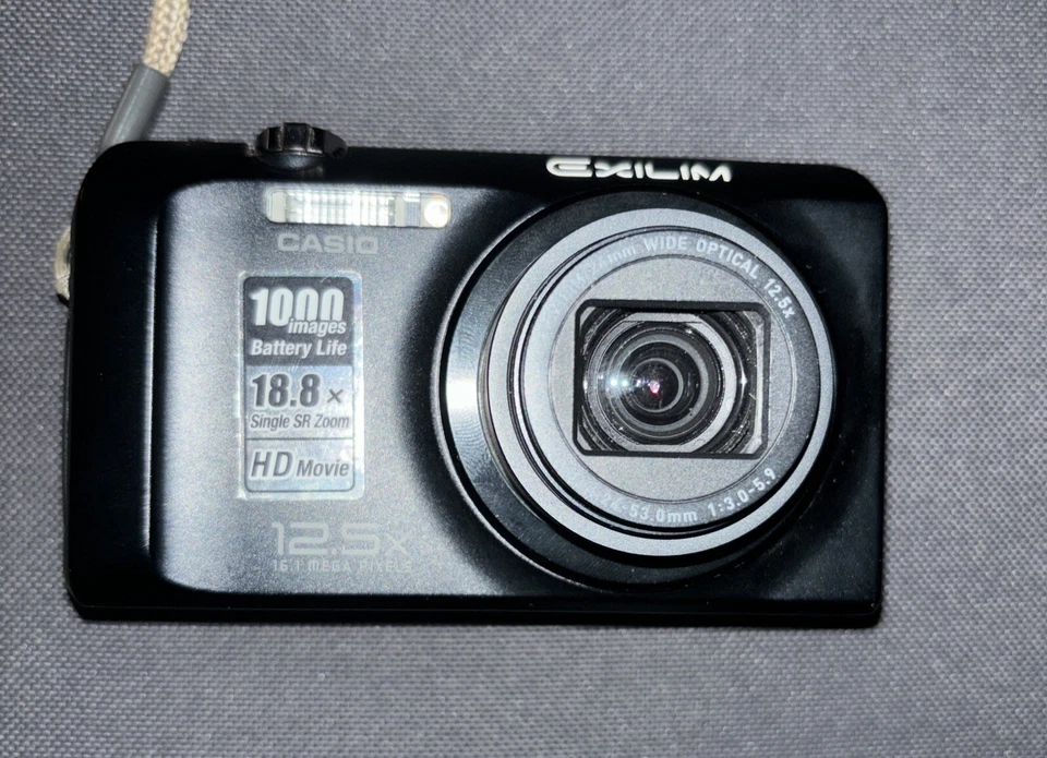 *** CASIO EXILIM EX-H30 Digitalkamera mit 8GB SD Karte *** 16.1 MP Zoom 12.5x - Bild 2 von 4