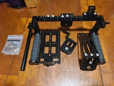 CAMVATE Shoulder Rig Pad Grips Rod Clamp Kit for Camera Rigs