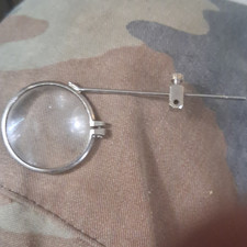 Watchmaker Loupe Magnifier Metal Lens w/ Adju...