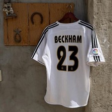 Vintage Adidas 2003/04 Real Madrid David Beckham 23 Jersey Size XL Rare