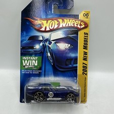 Hot Wheels 2007 New Models Shelby Cobra Daytona Coupe Blue