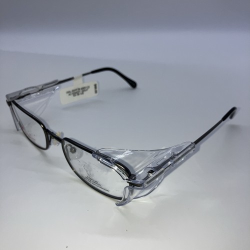 Hilco A2 SG403T grau Schutzbrille Brillengestell 53-19-140 NEU mit Seitenschilden - Bild 2 von 6
