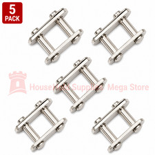  40 430 Master Link Roller Chain Connecting Link Nickel Plated  5pcs 