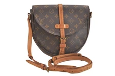 Authentic Louis Vuitton Monogram Chantilly MM Shoulder Bag M51233 LV Junk 4707N