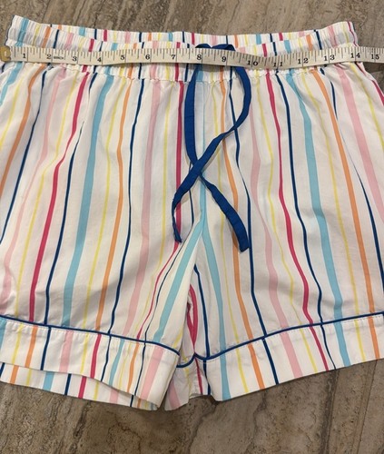 The Company Store Pajama Shorts Set Striped Size XS - Imagen 12 de 16