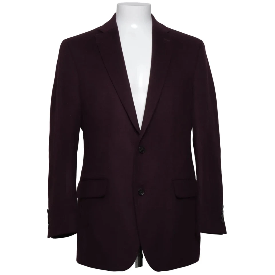 Lauren Ralph Lauren, Blazer, Größe: 40L, Lila/Rot, Kaschmir/Seide/Wolle #HMS - Bild 1 von 4