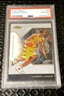 PSA 10 2004 Topps Finest Basketball #23 Lebron James second year INVESTMENT card