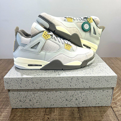 Air Jordan 4 Retro SE 2023 Craft Photon Dust'White/Gray/Yellow DV3742-021
