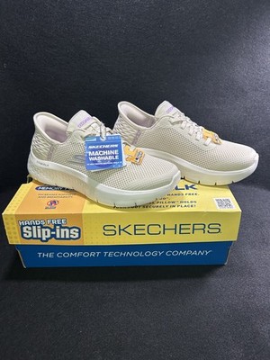Women SKECHERS  Go Walk Flex 124836/OFWT Hands Free SLIP - INS Grand Entry Sz 6