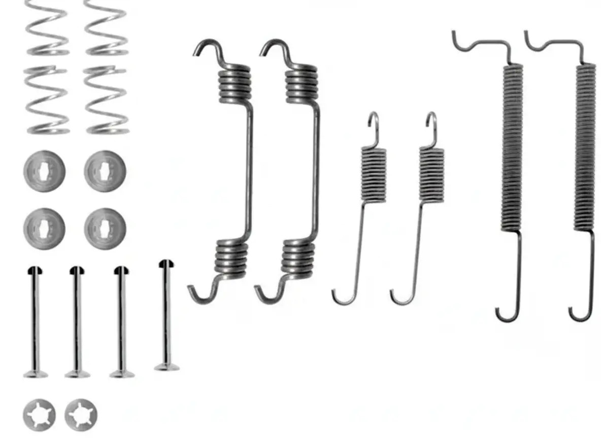 ABS 0710Q Rear Brake Shoe Fitting Kit Fits Daewoo Ford Opel Vauxhall Aranos - Image 4