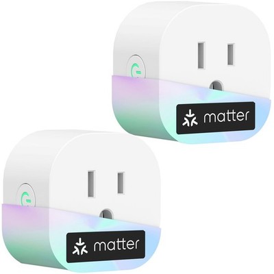 Matter Smart Plug Mini, Easy Setup, 100% Privacy, Compact Size, Support Apple...