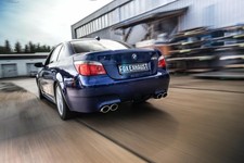 Fox Edelstahl Racing-Komplettanlage BMW 5er E60 M5 Limousine je 2x115x85mm