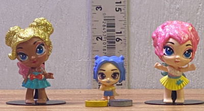 Collection of 3 Hatchimals Miniature Girls -GDJ-P-1153