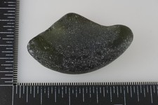 Black Sea Glass - 24g RAREST OLDEST Pirate 1800s Key West, Florida, USA fllo22