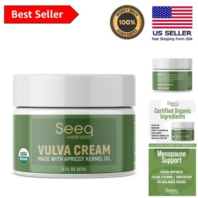 All-Natural Vulva Balm for Itching & Irritation Relief   Homeopathic Care 2 oz