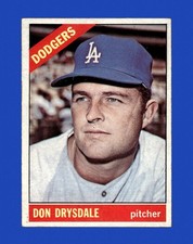 1966 Topps Set-Break #430 Don Drysdale VG-VGEX *GMCARDS*
