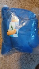 SONIC THE HEDGEHOG-SOFT FLEECE HAT-FITS MOST-6 TO ADULT-NEW-COSTUME-PLAY-BLUE