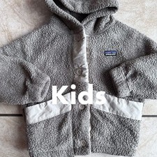 Patagonia Toddler Los Gatos Fleece Button Up Hoody Size 5T