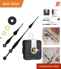 12 Inch High Torque Quartz Clock Mechanism with Long Hands for Easy Installation